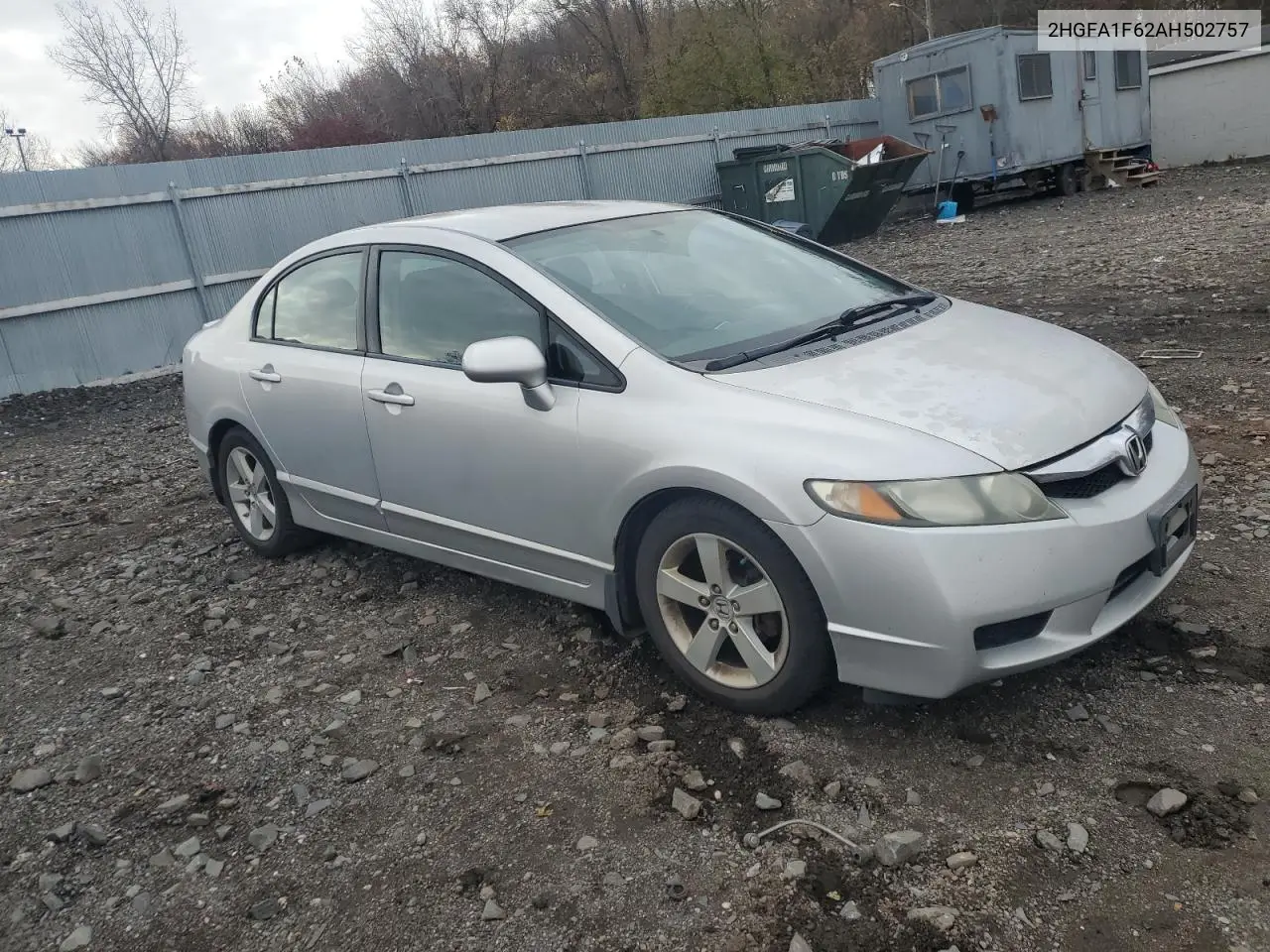 2HGFA1F62AH502757 2010 Honda Civic Lx-S