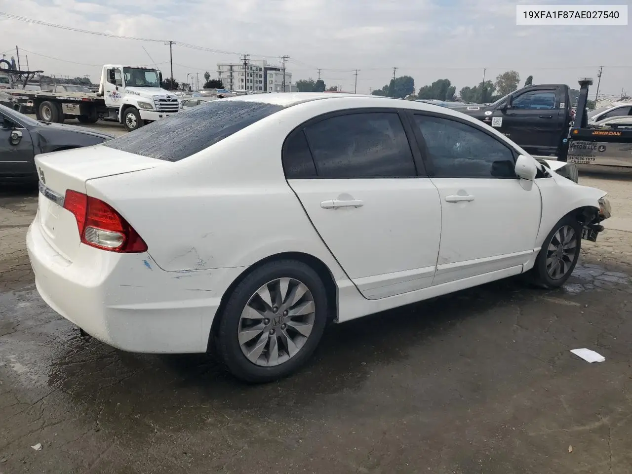 19XFA1F87AE027540 2010 Honda Civic Ex
