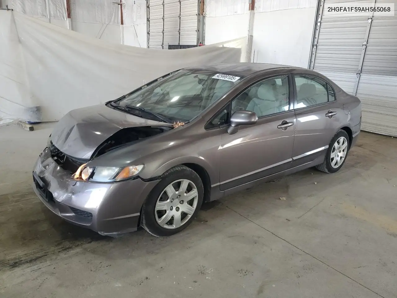 2HGFA1F59AH565068 2010 Honda Civic Lx