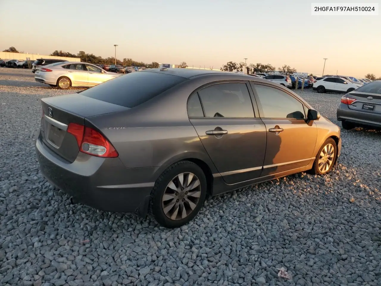 2HGFA1F97AH510024 2010 Honda Civic Exl