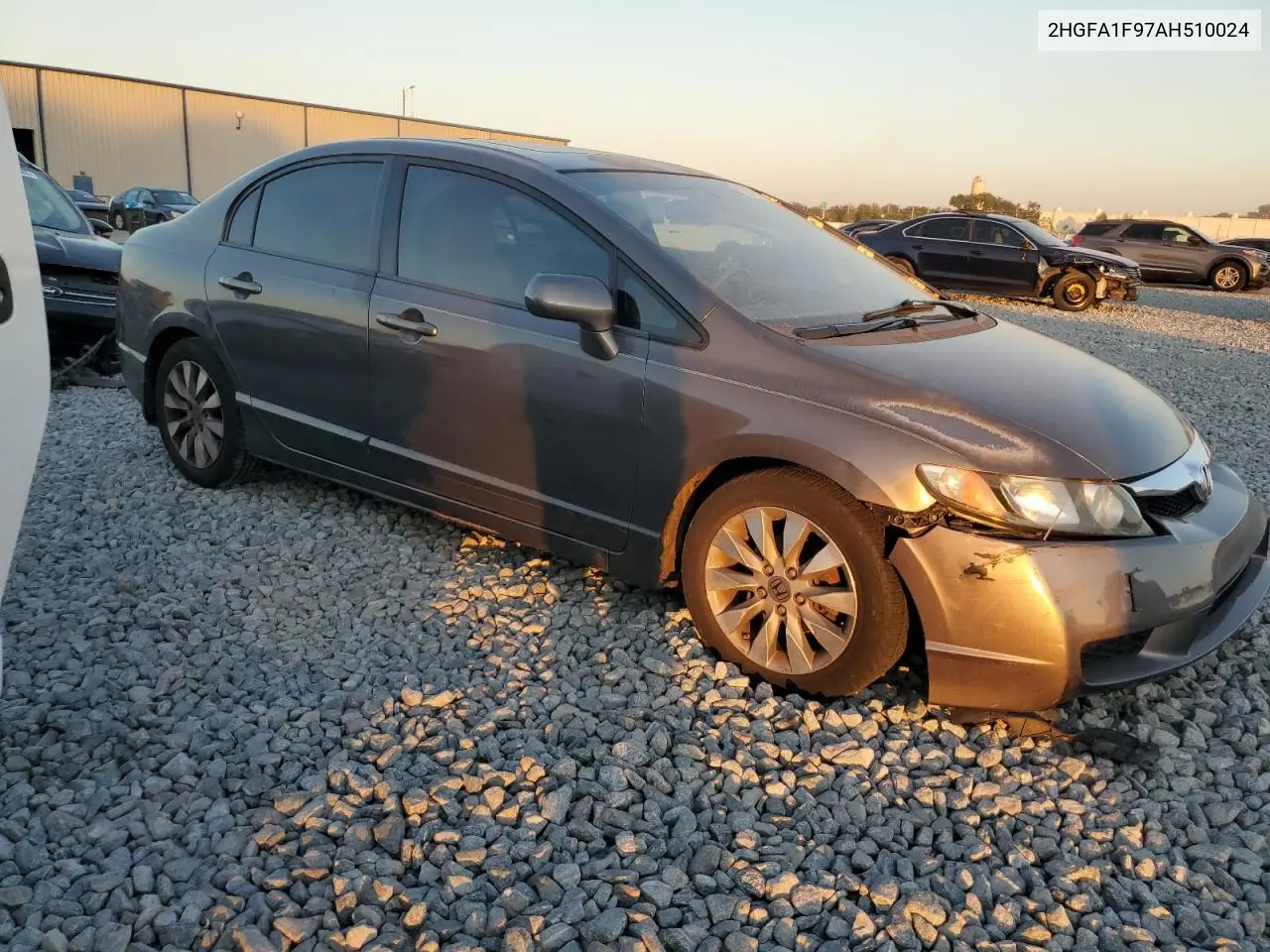 2HGFA1F97AH510024 2010 Honda Civic Exl