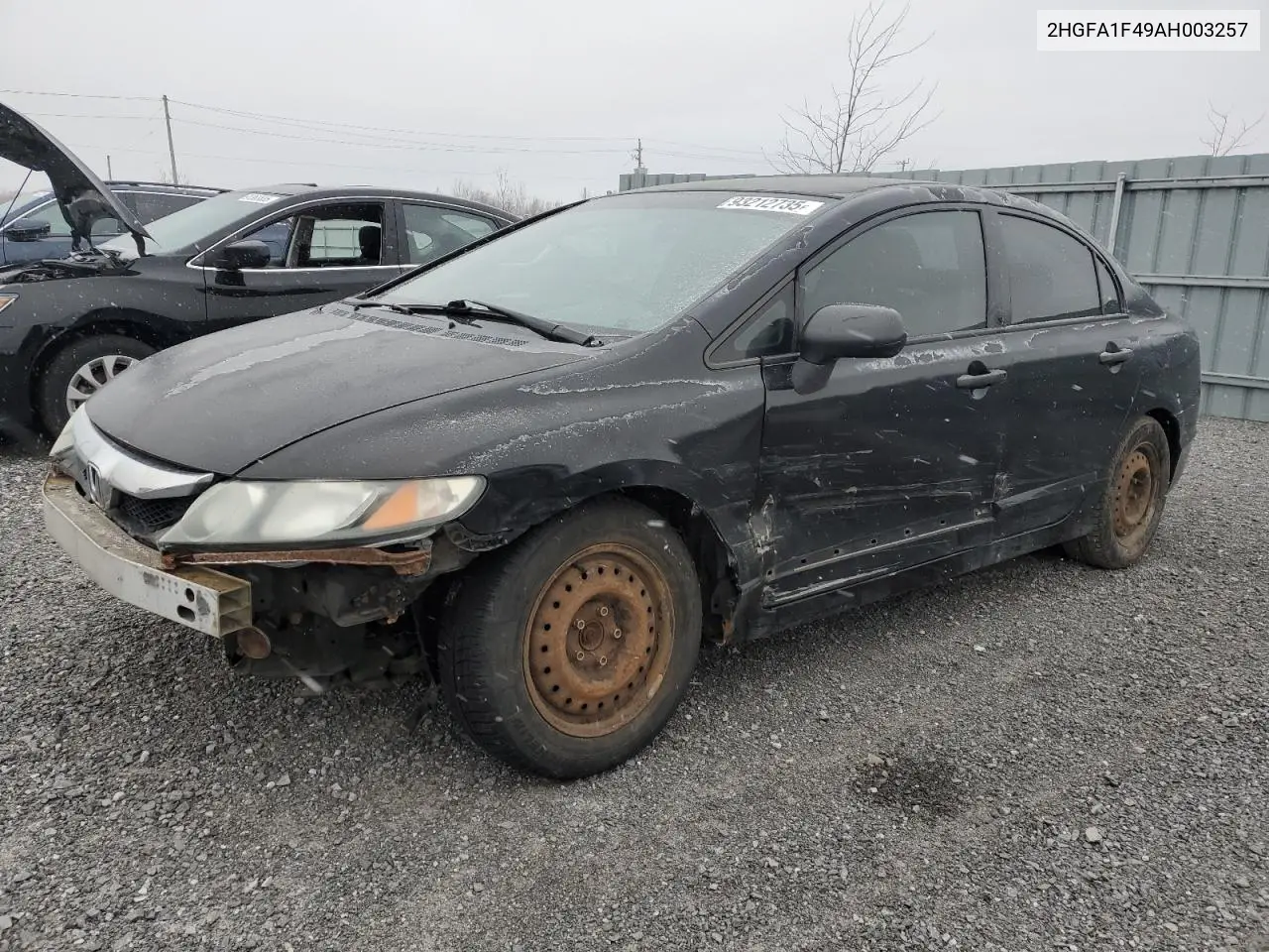 2HGFA1F49AH003257 2010 Honda Civic Dx-G