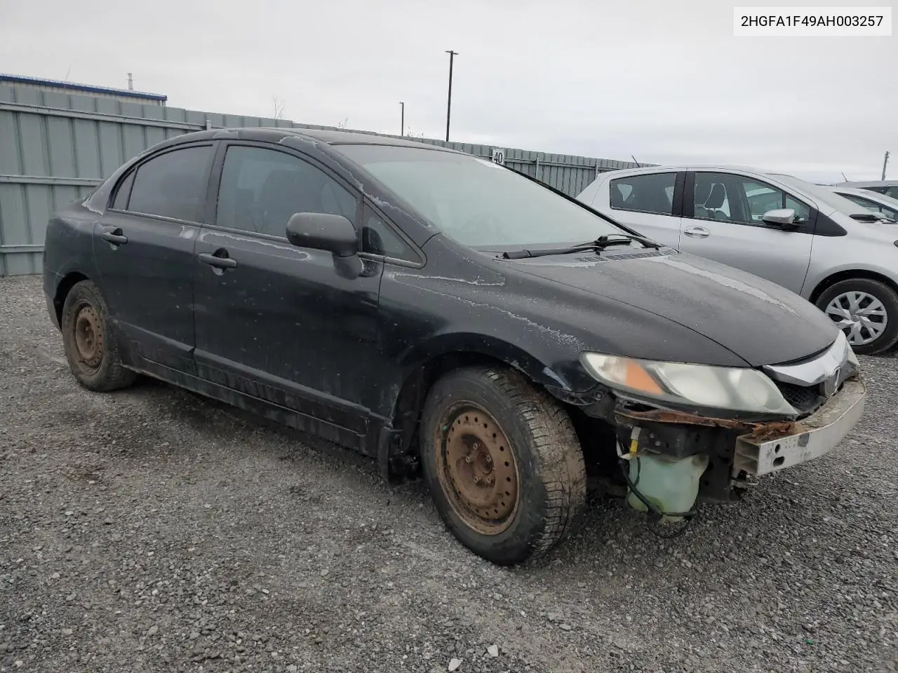2HGFA1F49AH003257 2010 Honda Civic Dx-G