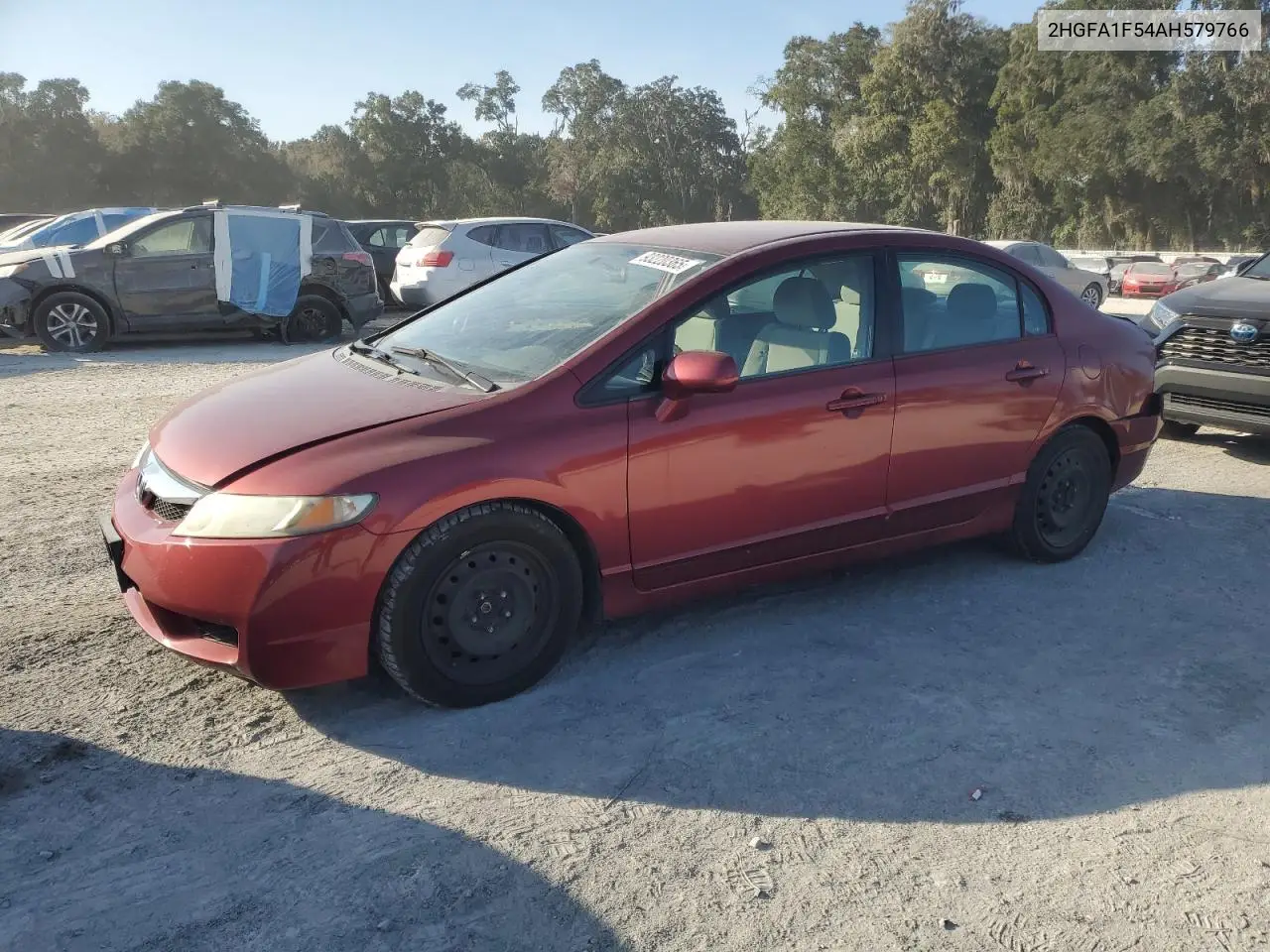 2HGFA1F54AH579766 2010 Honda Civic Lx