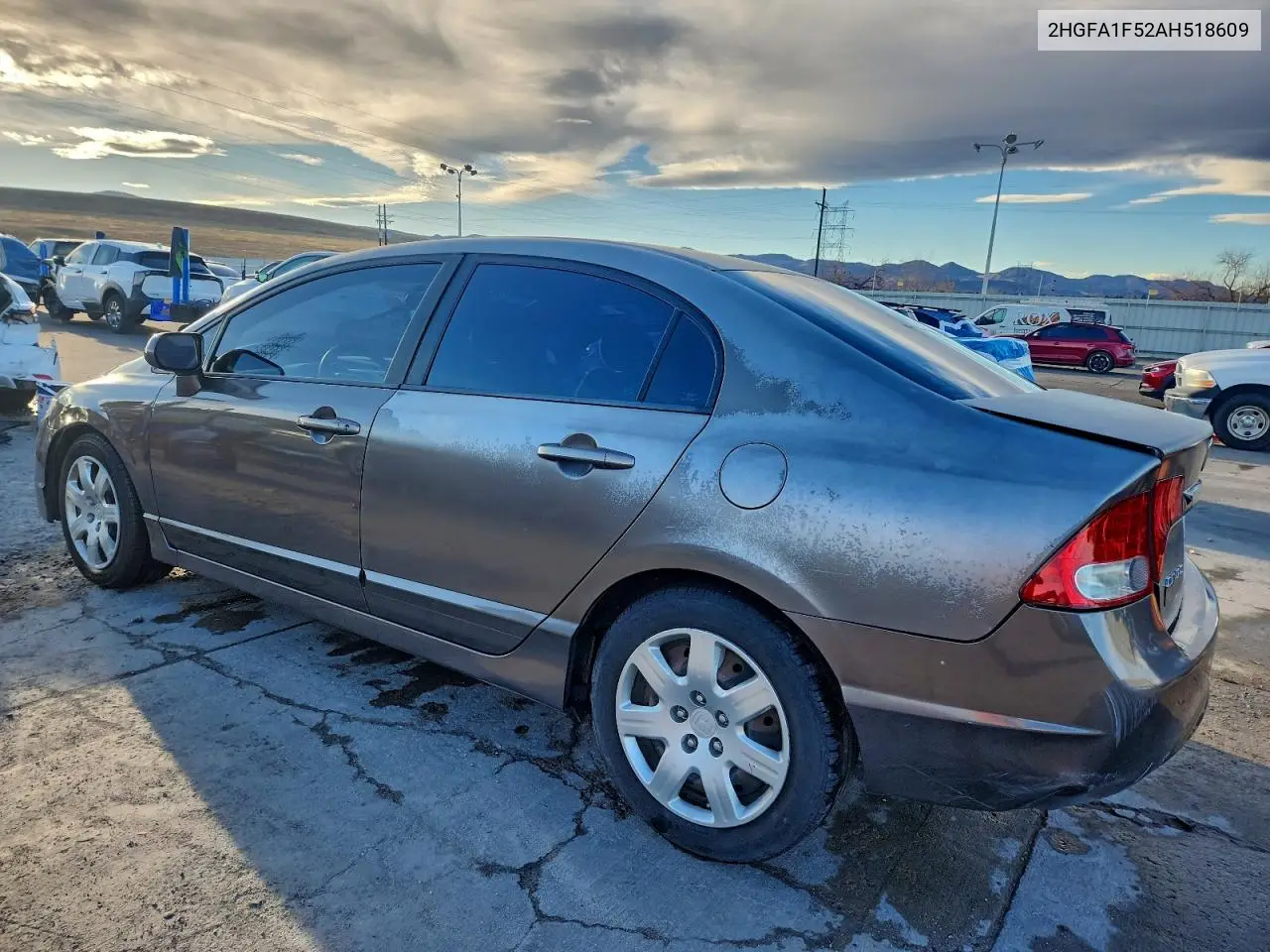 2HGFA1F52AH518609 2010 Honda Civic Lx