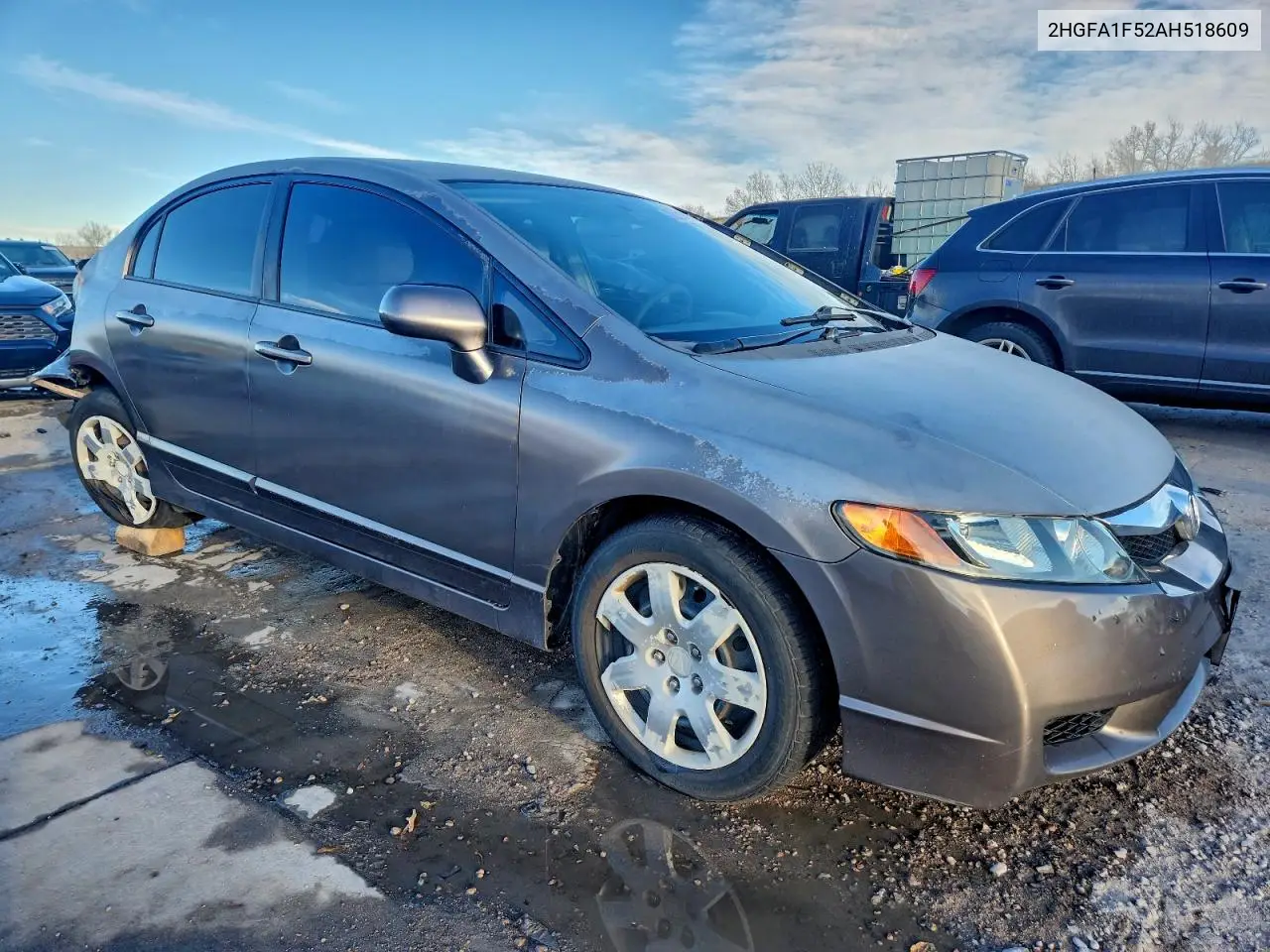 2HGFA1F52AH518609 2010 Honda Civic Lx