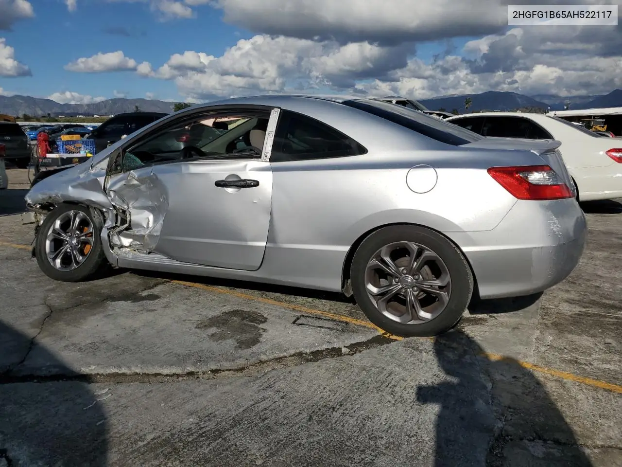 2HGFG1B65AH522117 2010 Honda Civic Lx