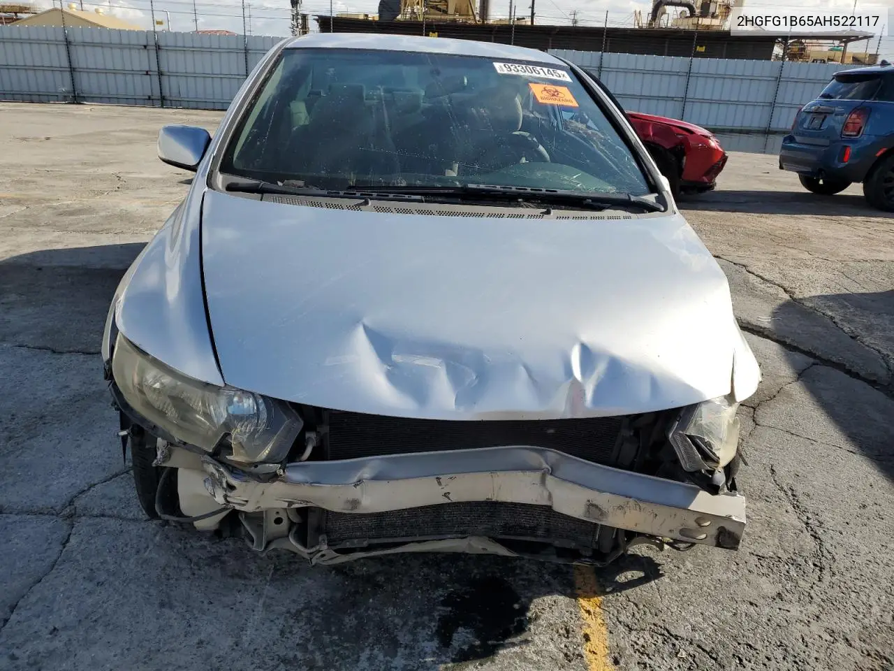 2HGFG1B65AH522117 2010 Honda Civic Lx