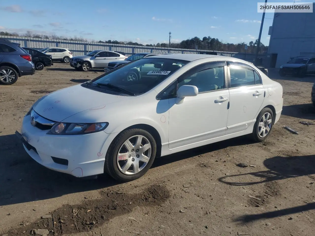 2HGFA1F53AH506646 2010 Honda Civic Lx