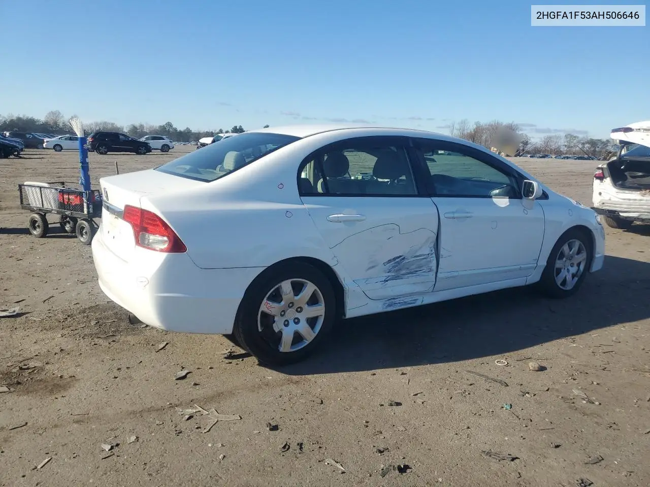 2HGFA1F53AH506646 2010 Honda Civic Lx