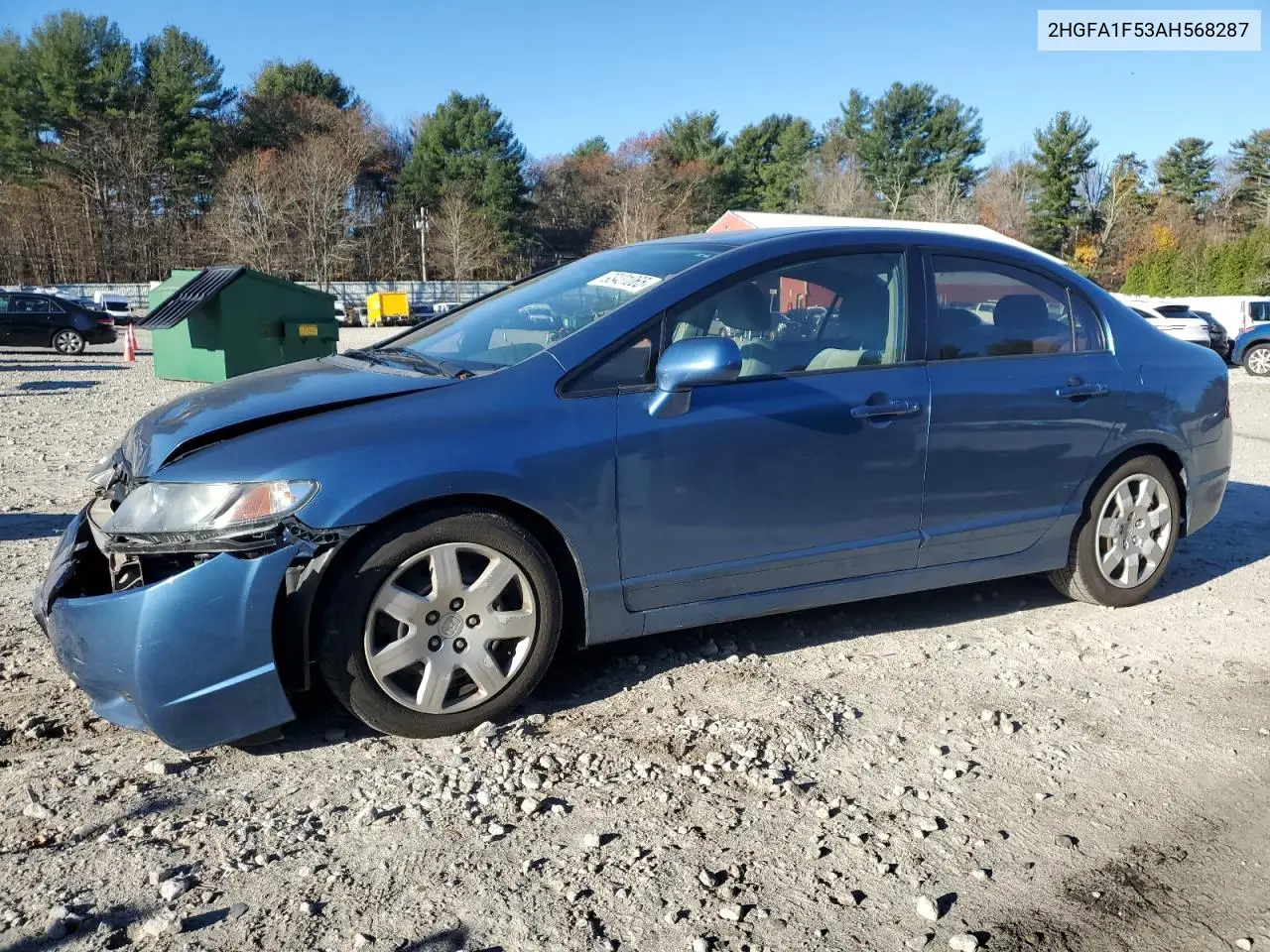 2HGFA1F53AH568287 2010 Honda Civic Lx