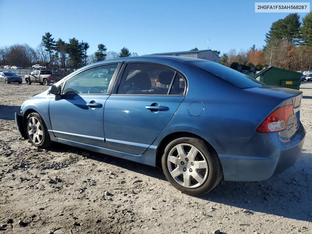 2HGFA1F53AH568287 2010 Honda Civic Lx