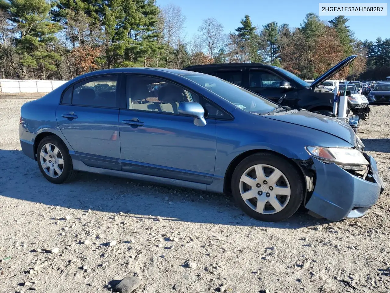 2HGFA1F53AH568287 2010 Honda Civic Lx