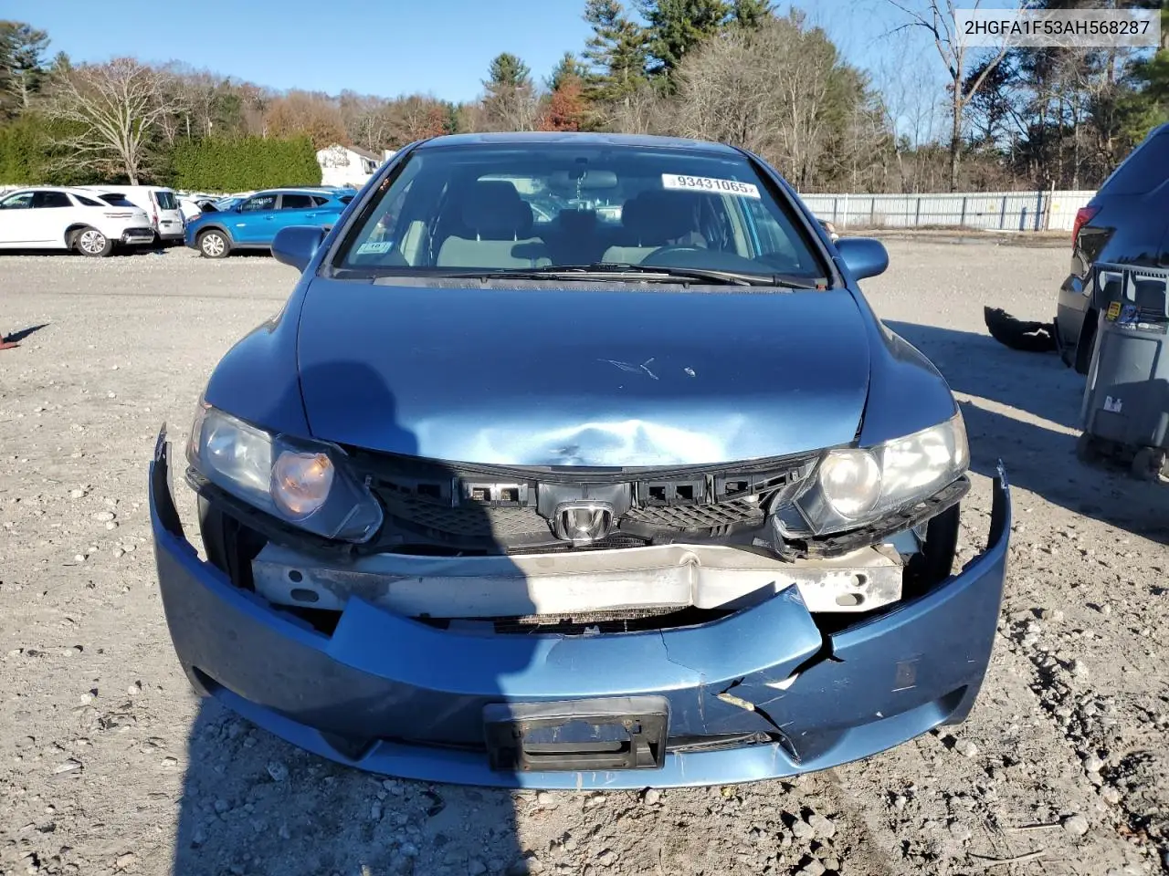 2HGFA1F53AH568287 2010 Honda Civic Lx