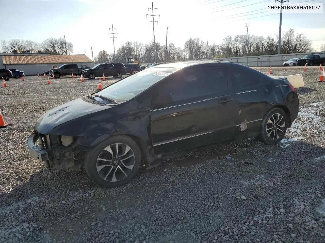 2HGFG1B6XAH518077 2010 Honda Civic Lx