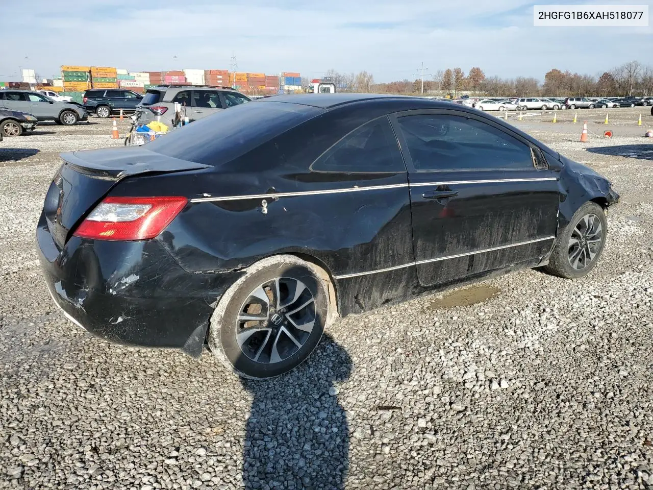 2HGFG1B6XAH518077 2010 Honda Civic Lx