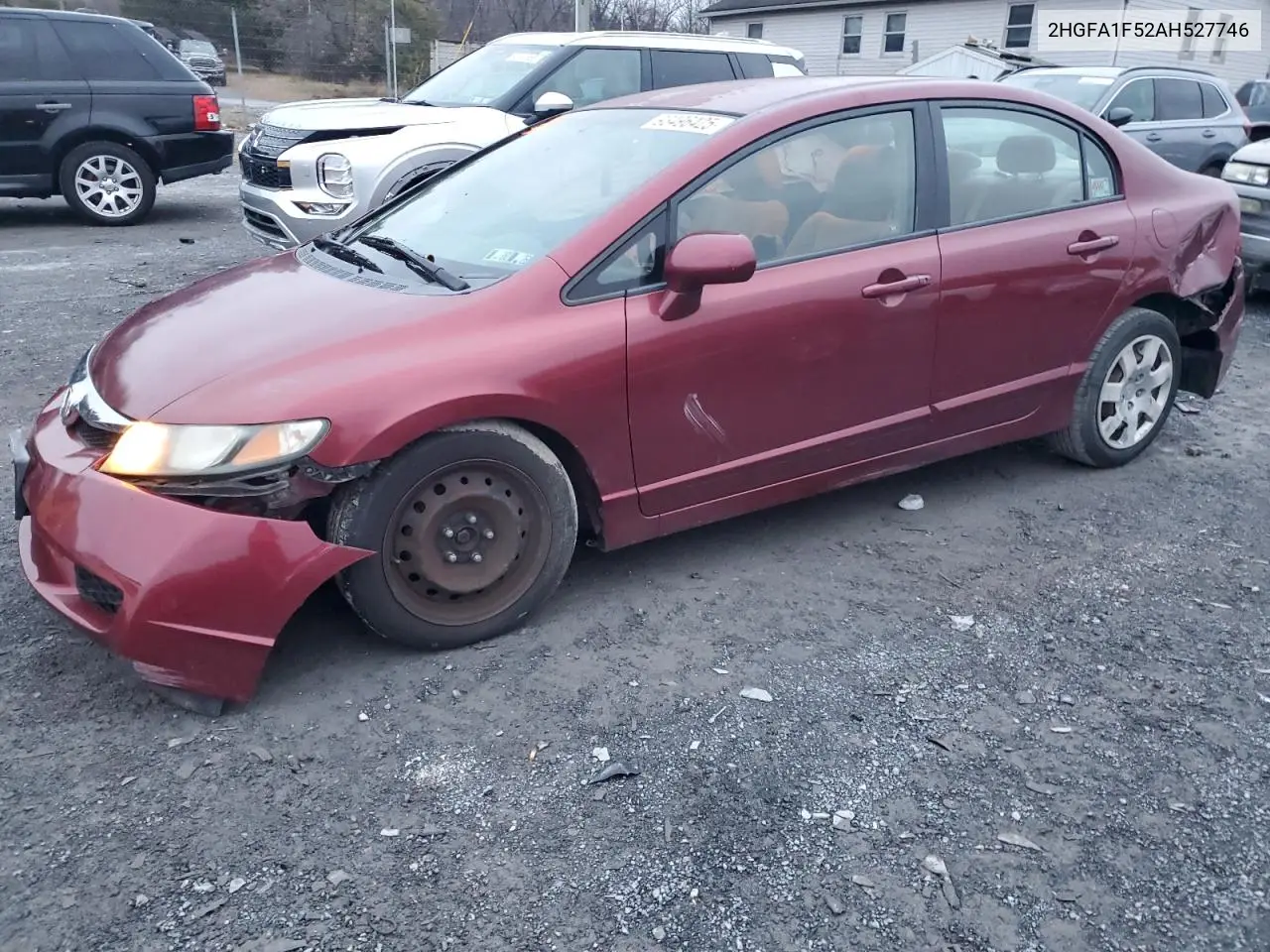 2HGFA1F52AH527746 2010 Honda Civic Lx