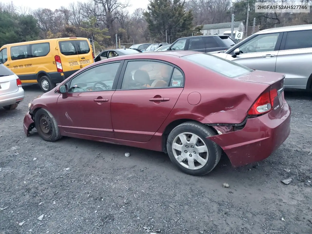 2HGFA1F52AH527746 2010 Honda Civic Lx