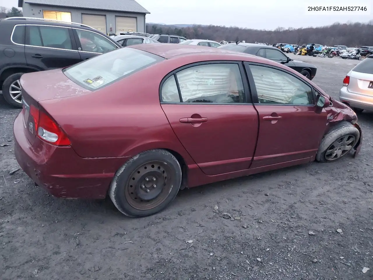 2HGFA1F52AH527746 2010 Honda Civic Lx