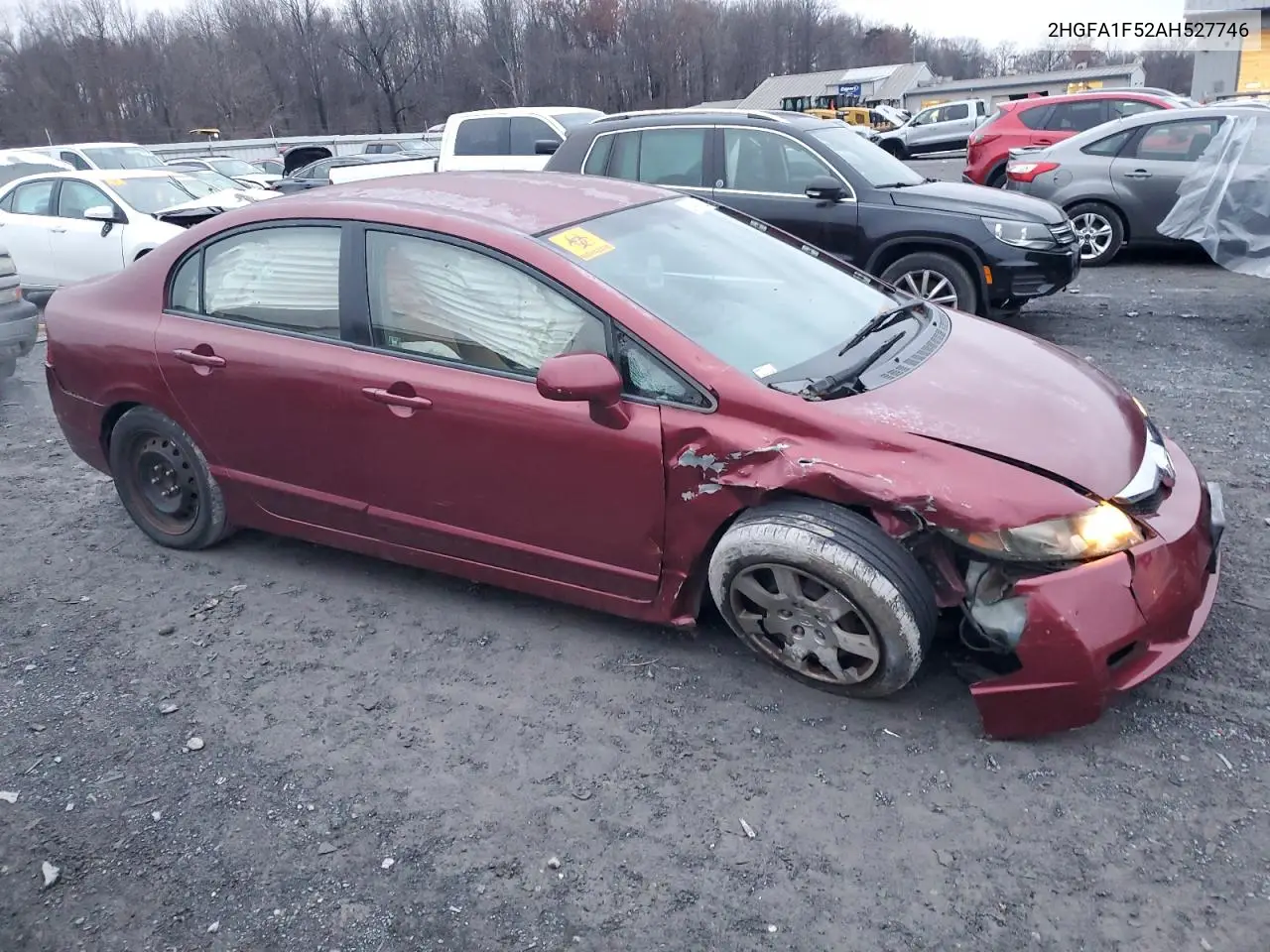 2HGFA1F52AH527746 2010 Honda Civic Lx
