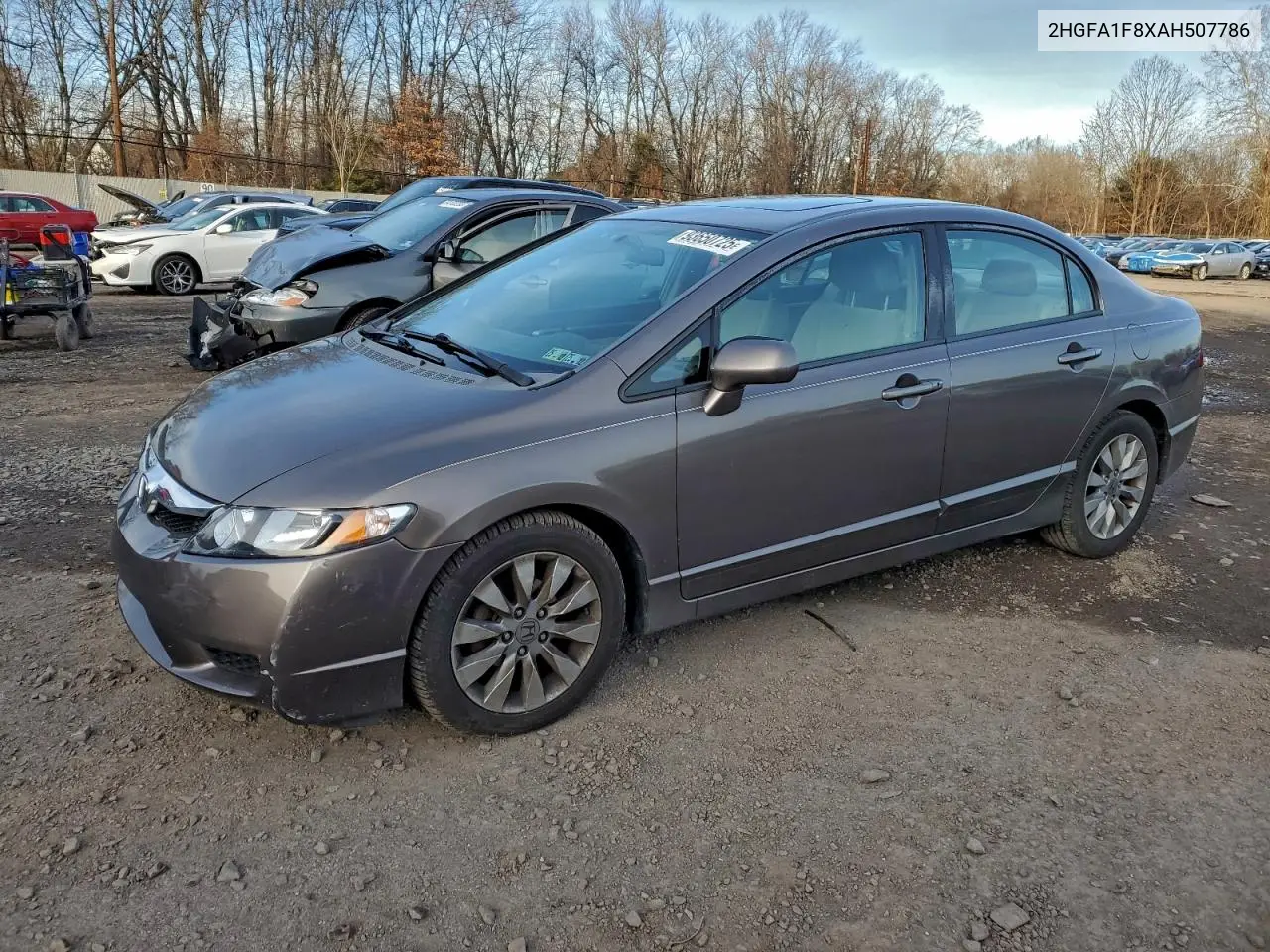 2HGFA1F8XAH507786 2010 Honda Civic Ex