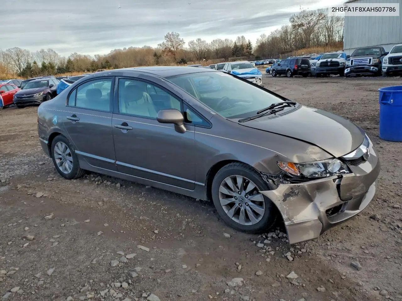 2HGFA1F8XAH507786 2010 Honda Civic Ex