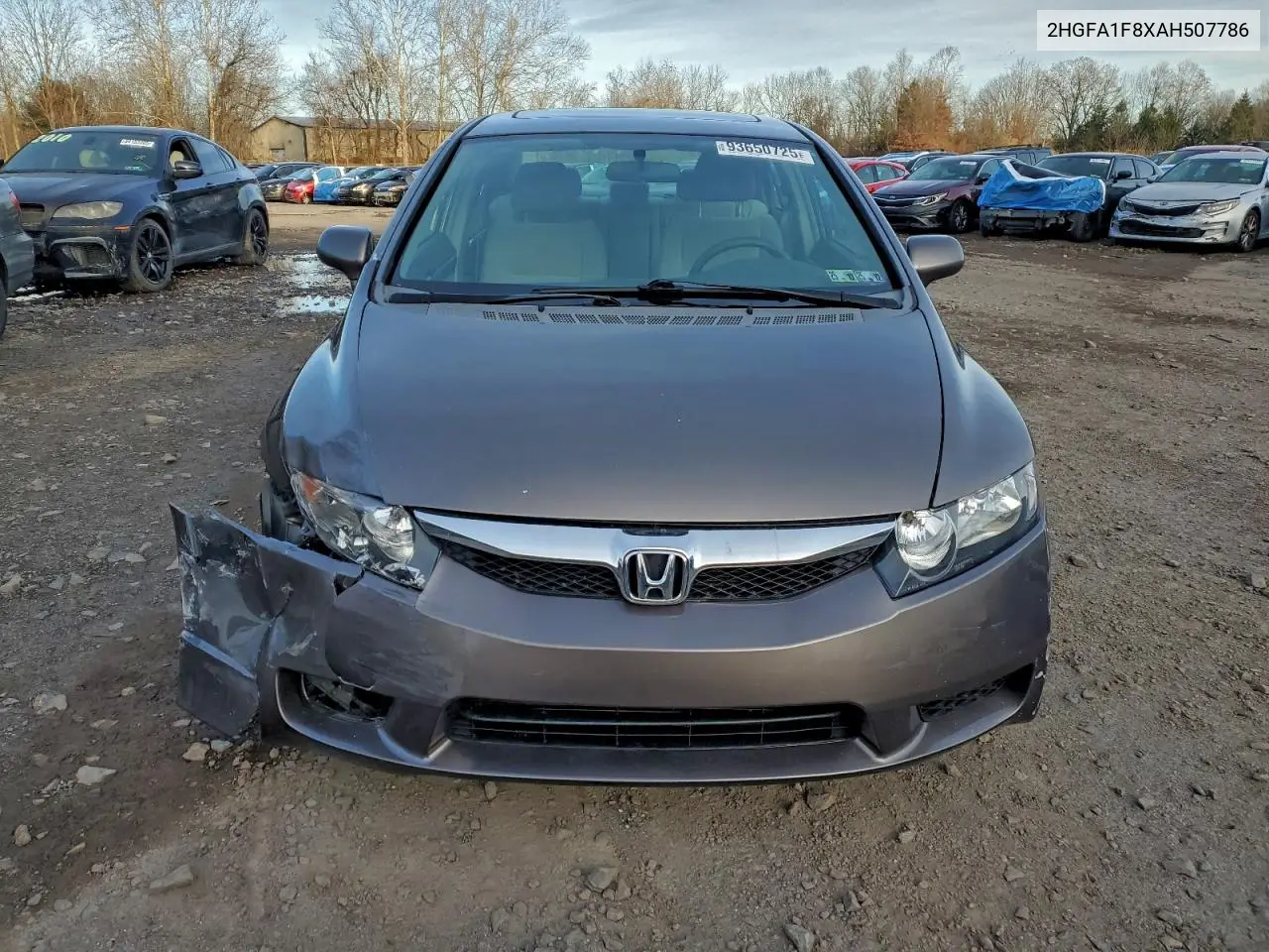 2HGFA1F8XAH507786 2010 Honda Civic Ex