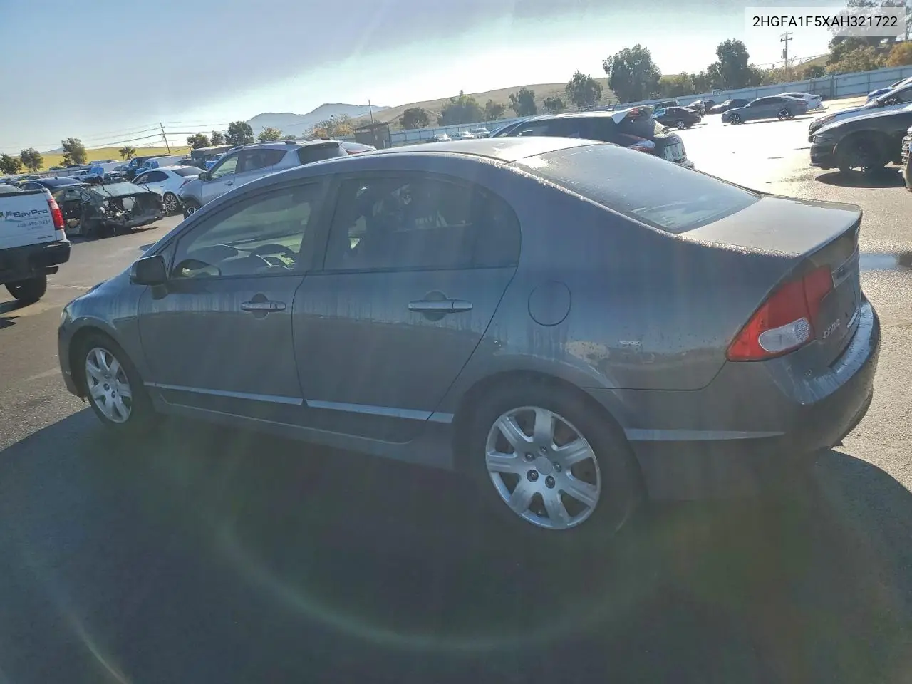 2HGFA1F5XAH321722 2010 Honda Civic Lx