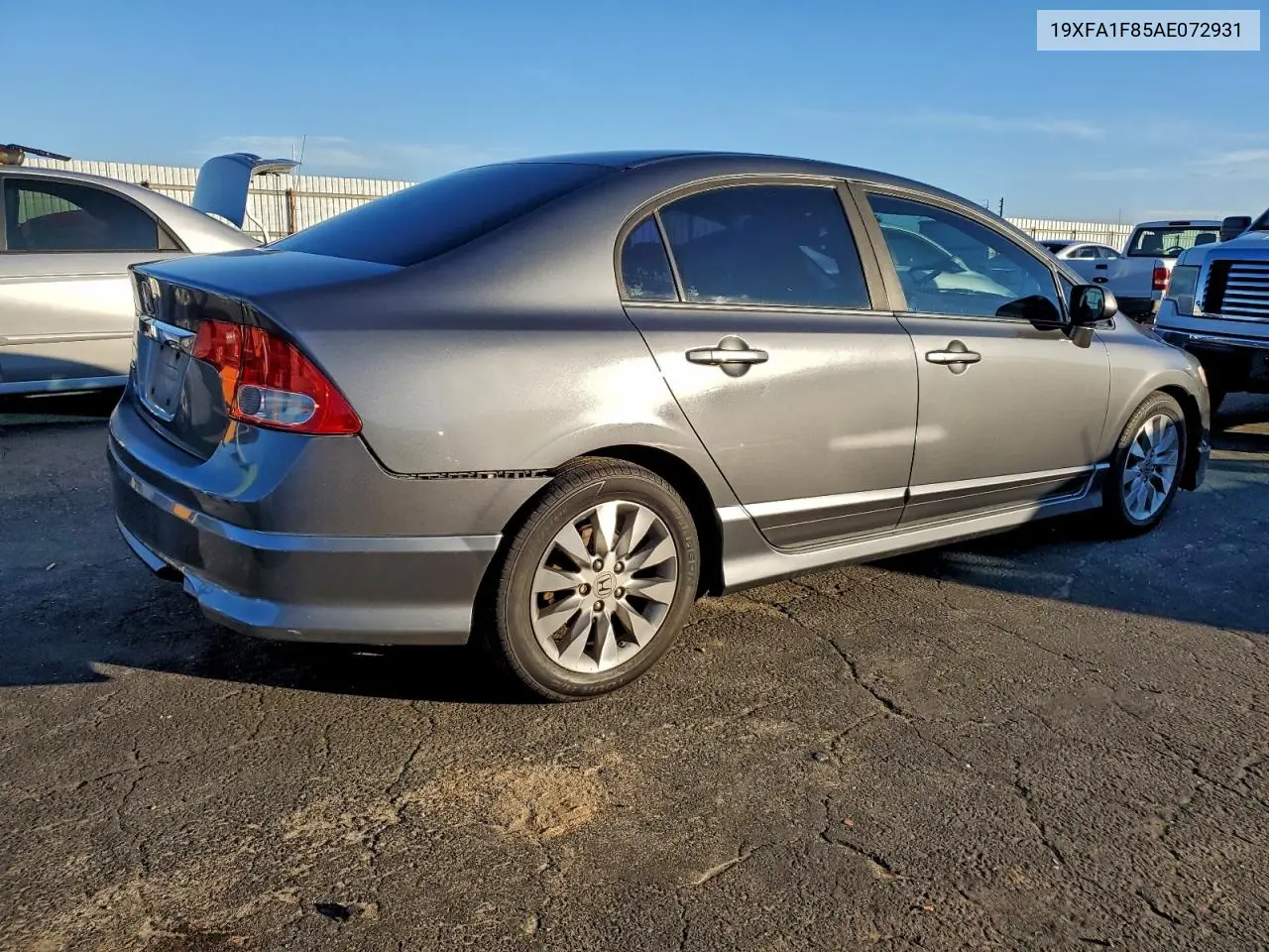 19XFA1F85AE072931 2010 Honda Civic Ex