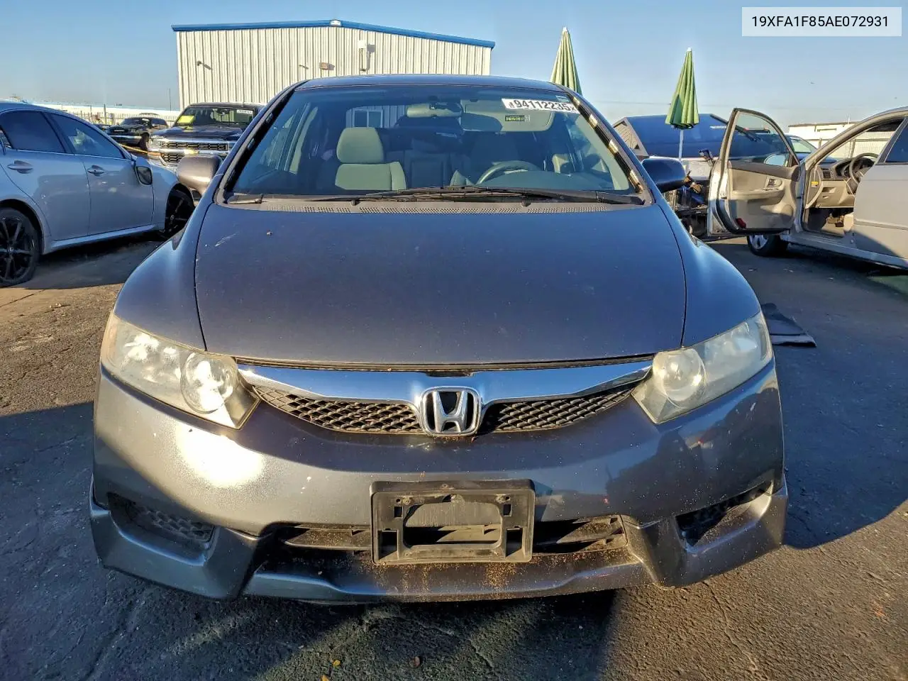 19XFA1F85AE072931 2010 Honda Civic Ex