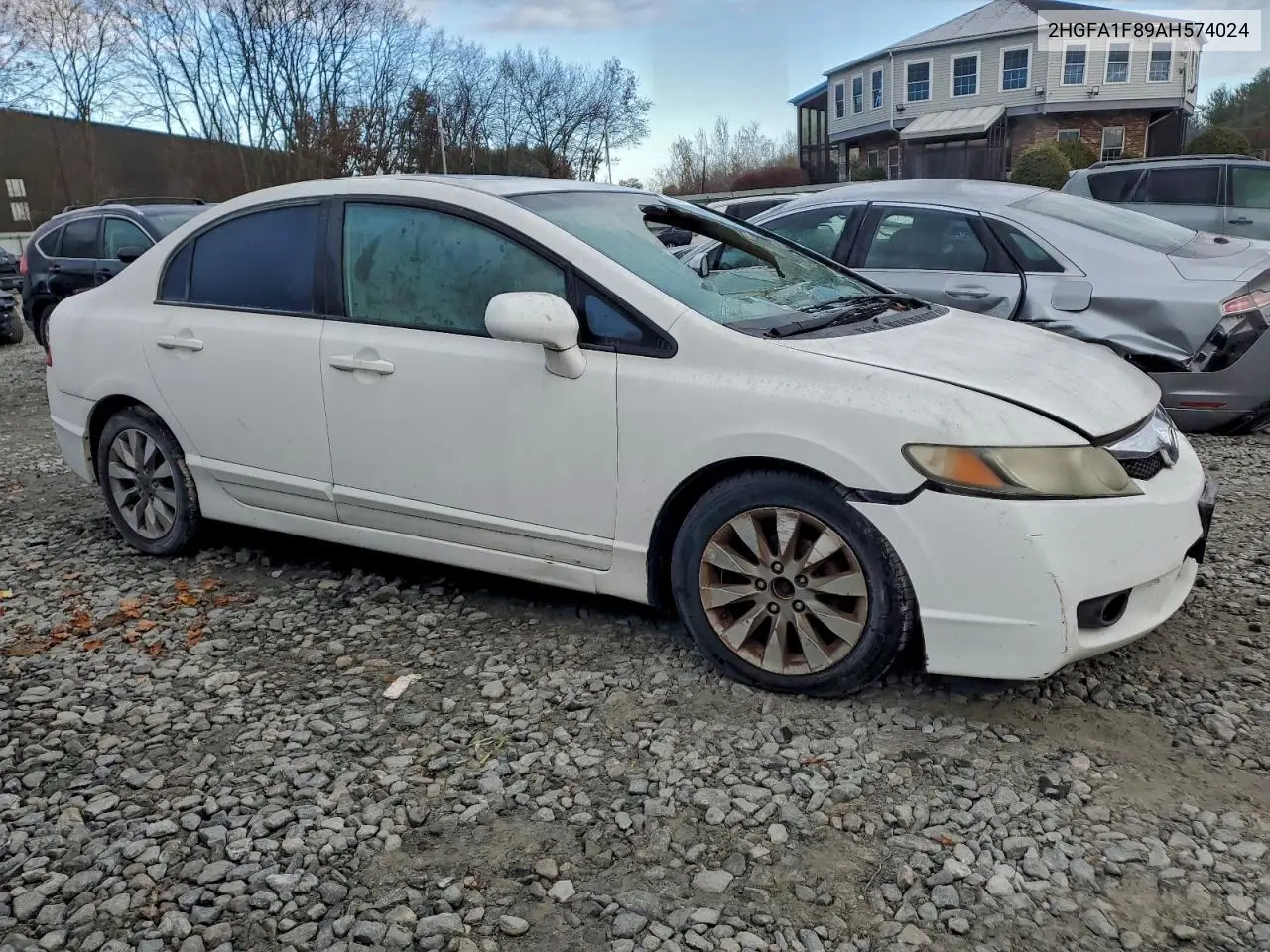 2HGFA1F89AH574024 2010 Honda Civic Ex