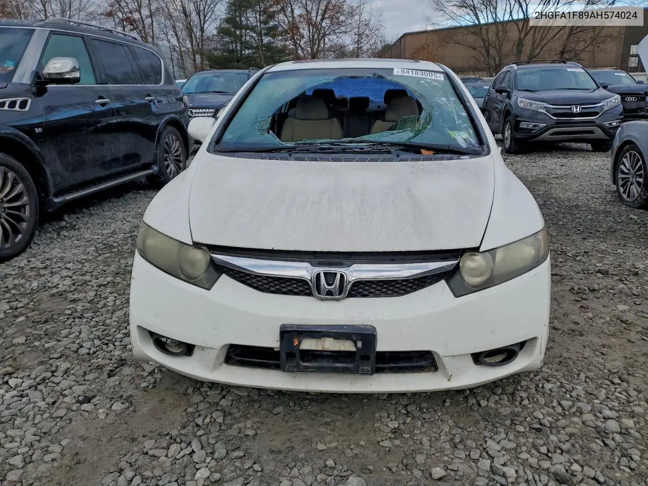 2HGFA1F89AH574024 2010 Honda Civic Ex