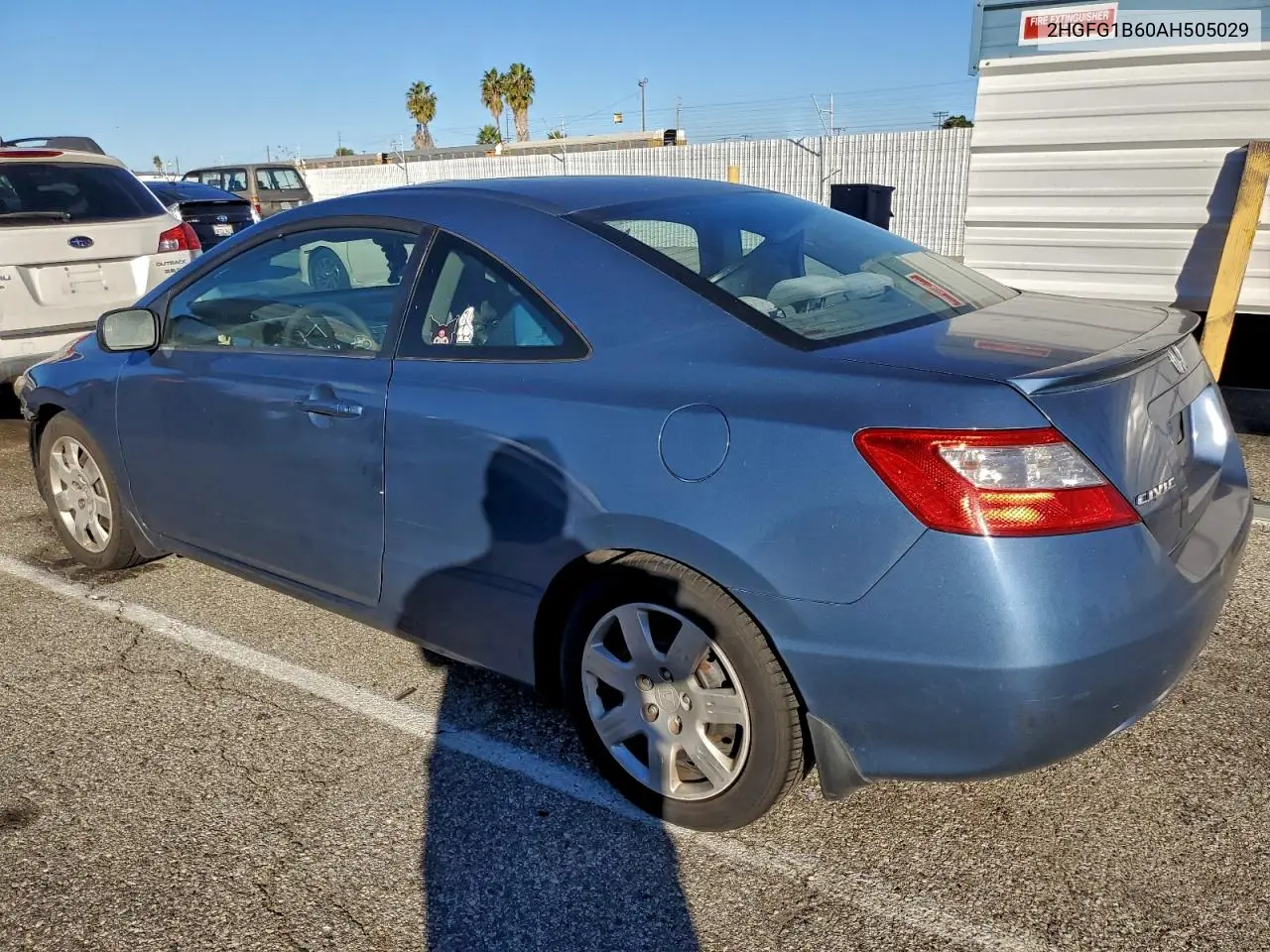 2HGFG1B60AH505029 2010 Honda Civic Lx