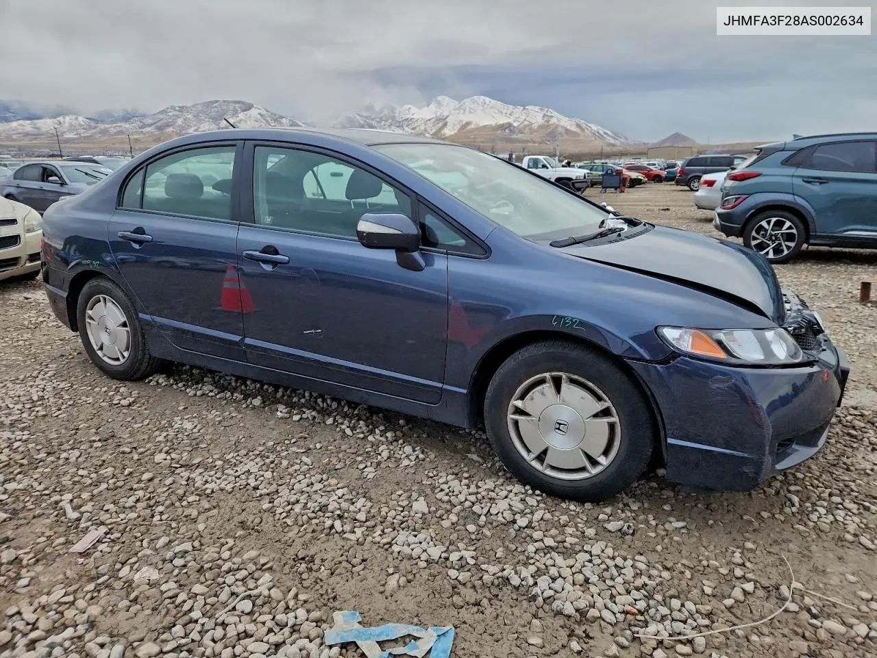 JHMFA3F28AS002634 2010 Honda Civic Hybrid