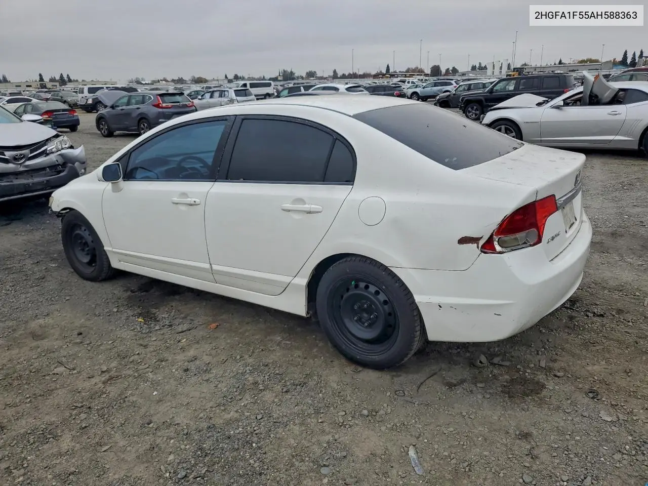 2HGFA1F55AH588363 2010 Honda Civic Lx