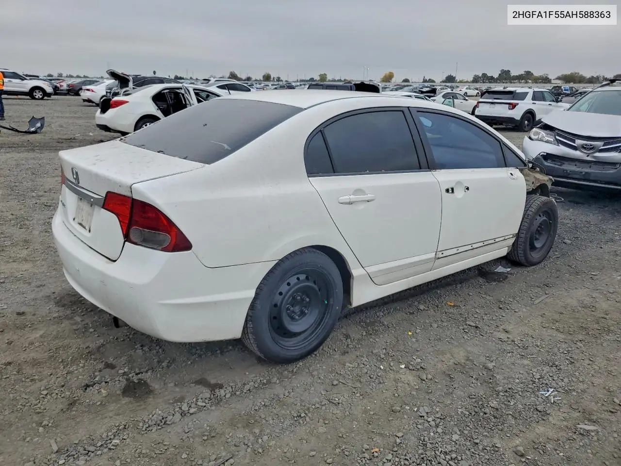 2HGFA1F55AH588363 2010 Honda Civic Lx