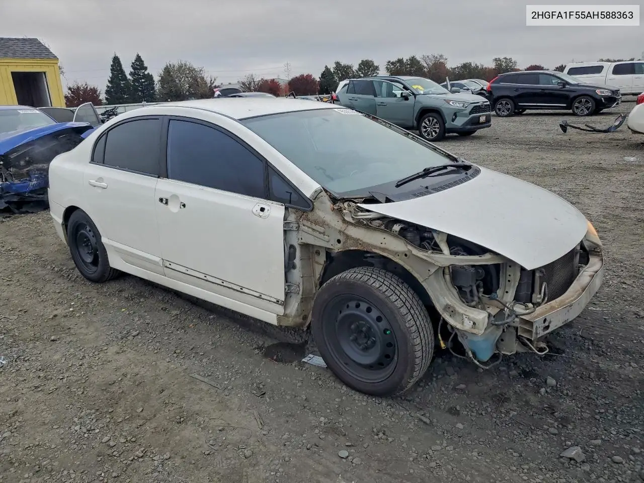 2HGFA1F55AH588363 2010 Honda Civic Lx