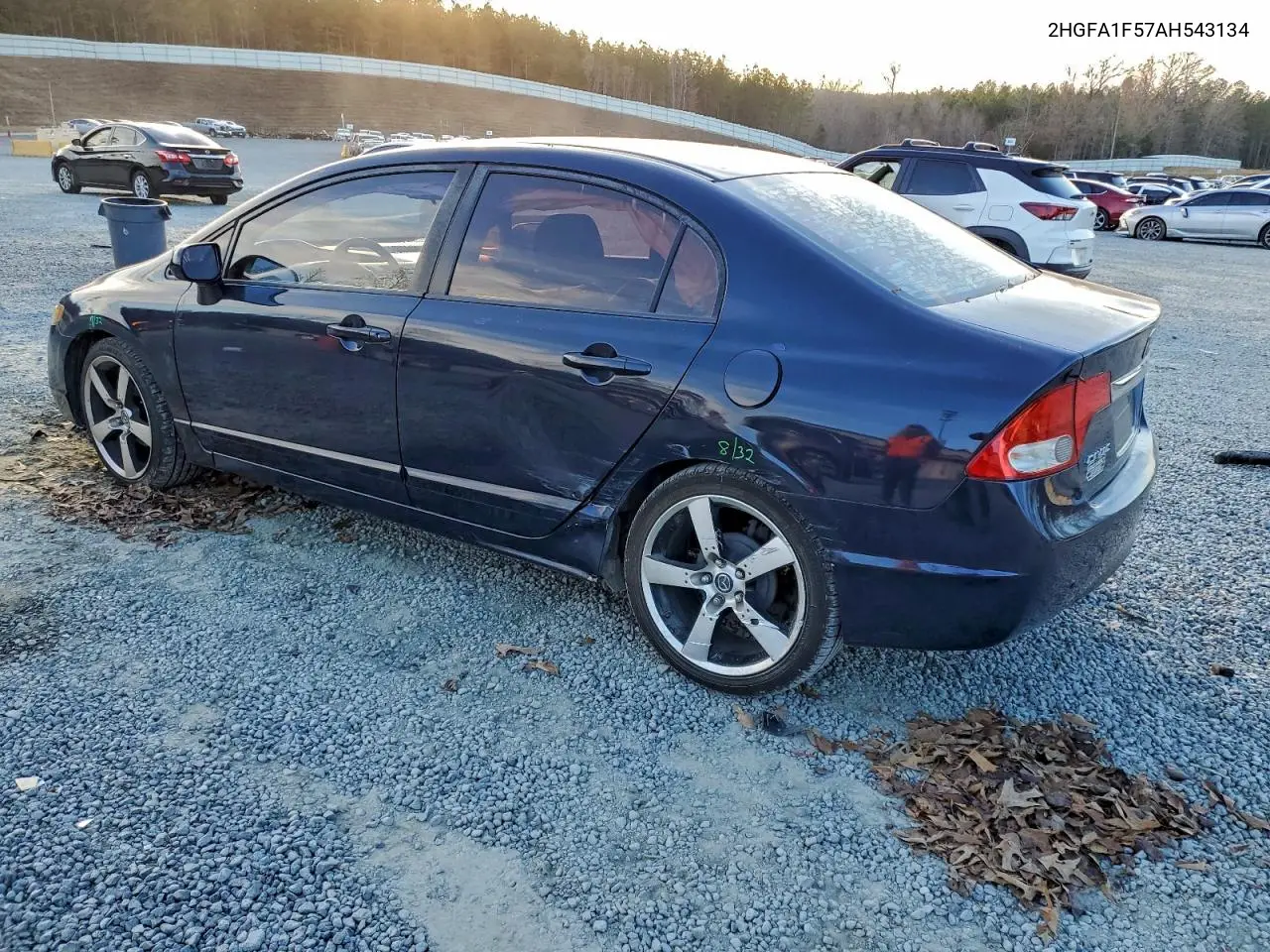 2HGFA1F57AH543134 2010 Honda Civic Lx