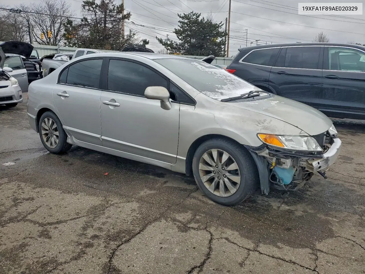 19XFA1F89AE020329 2010 Honda Civic Ex