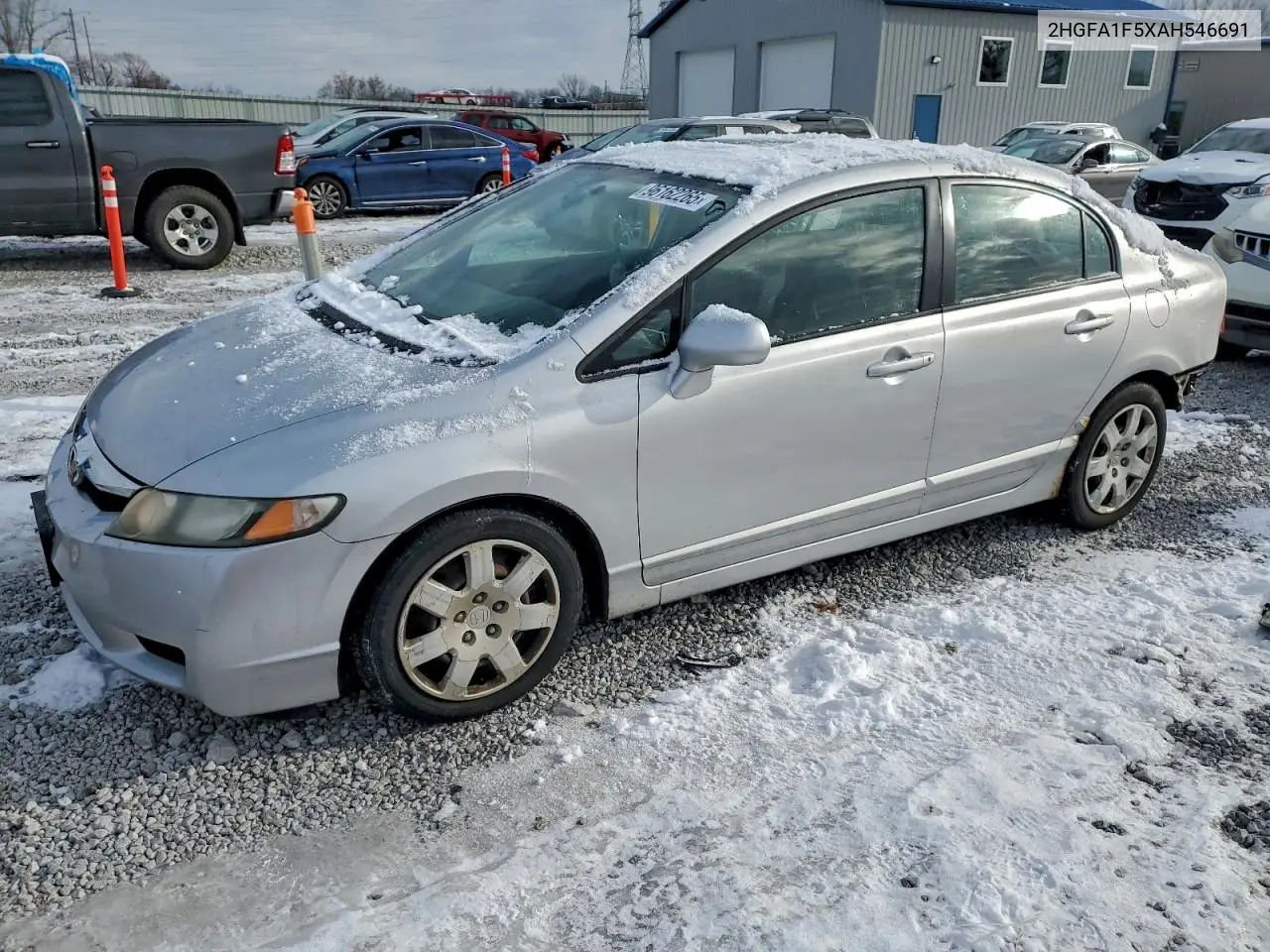 2HGFA1F5XAH546691 2010 Honda Civic Lx