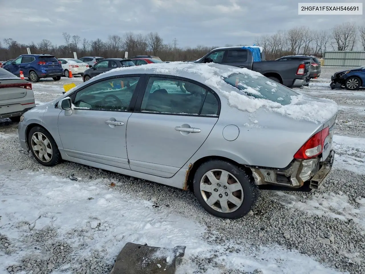 2HGFA1F5XAH546691 2010 Honda Civic Lx