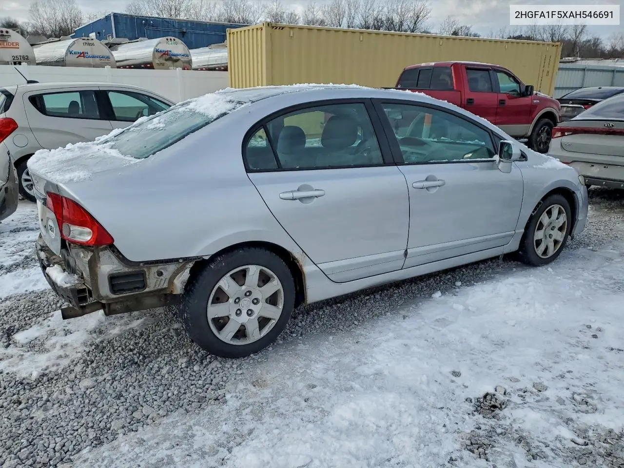 2HGFA1F5XAH546691 2010 Honda Civic Lx