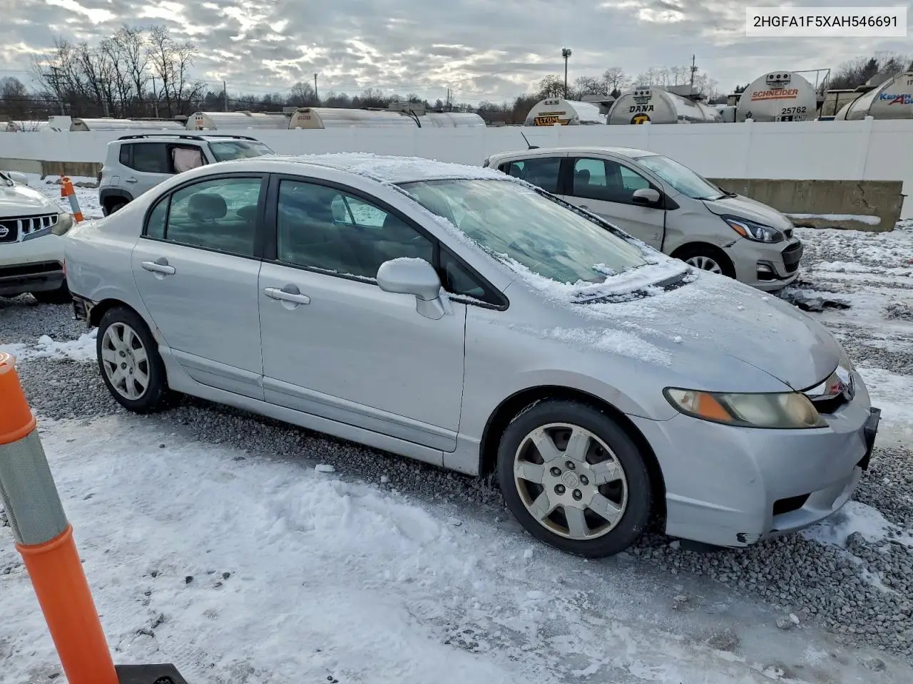 2HGFA1F5XAH546691 2010 Honda Civic Lx