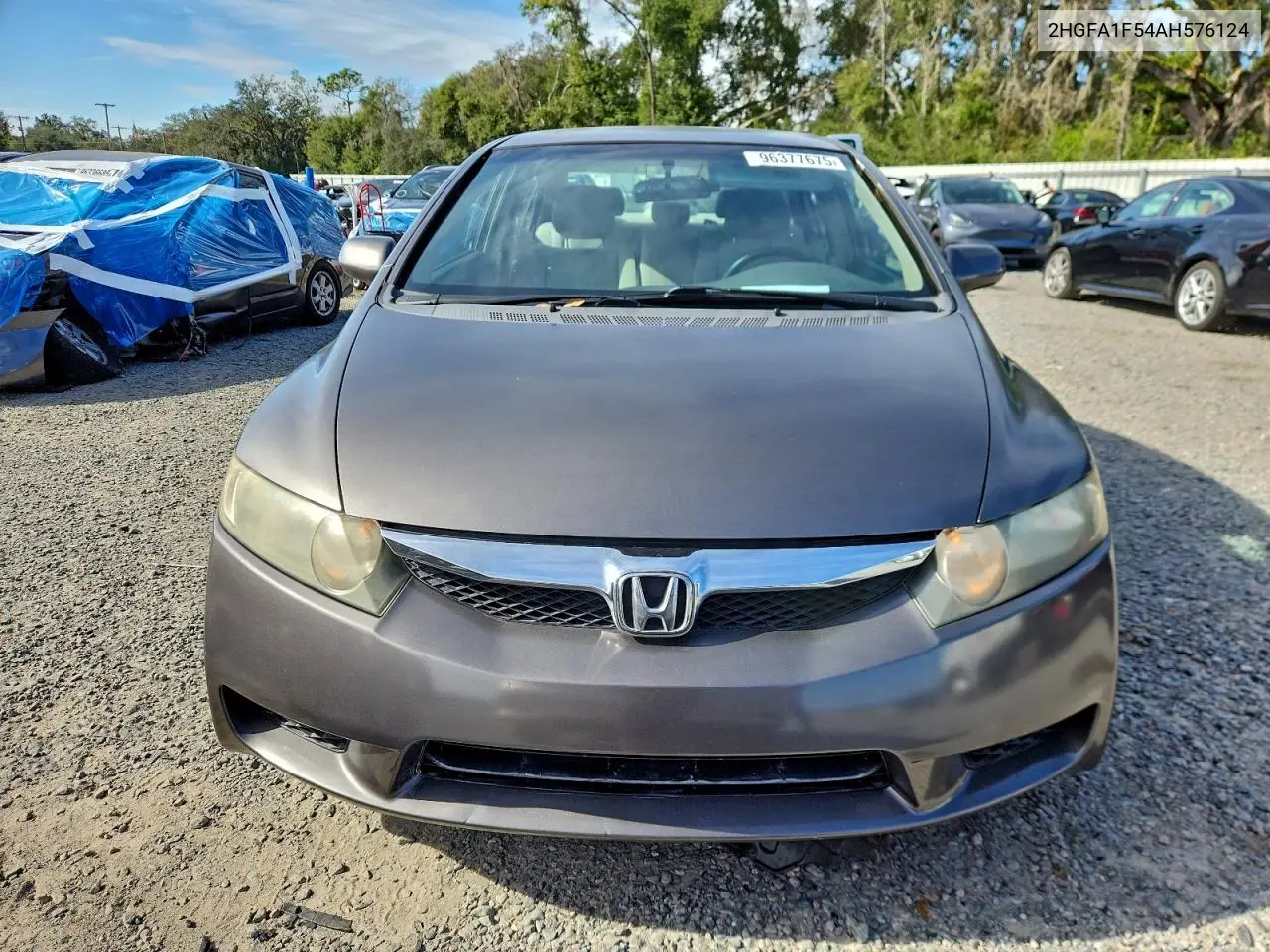 2HGFA1F54AH576124 2010 Honda Civic Lx