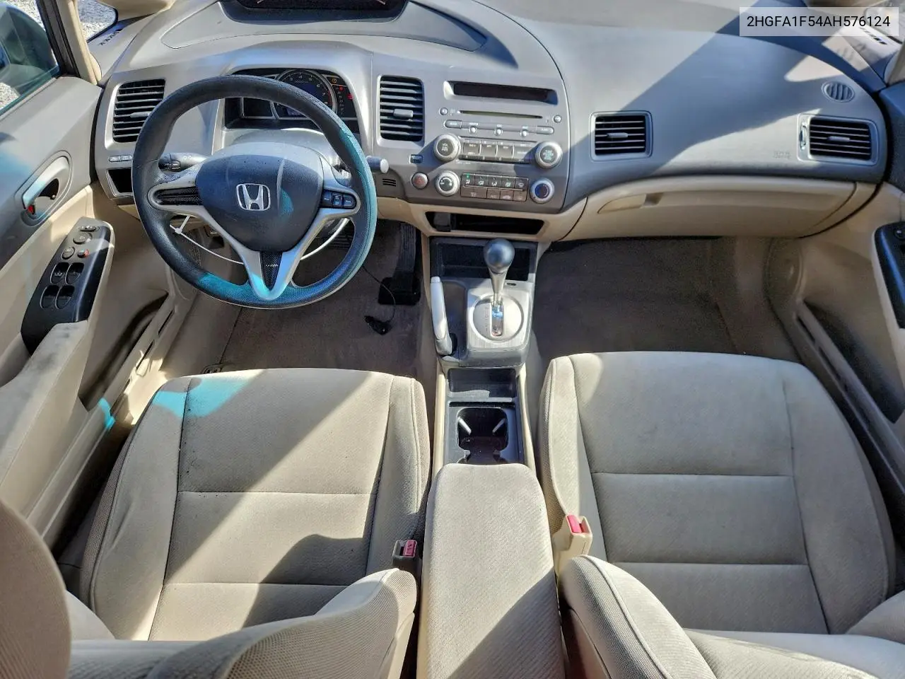 2HGFA1F54AH576124 2010 Honda Civic Lx