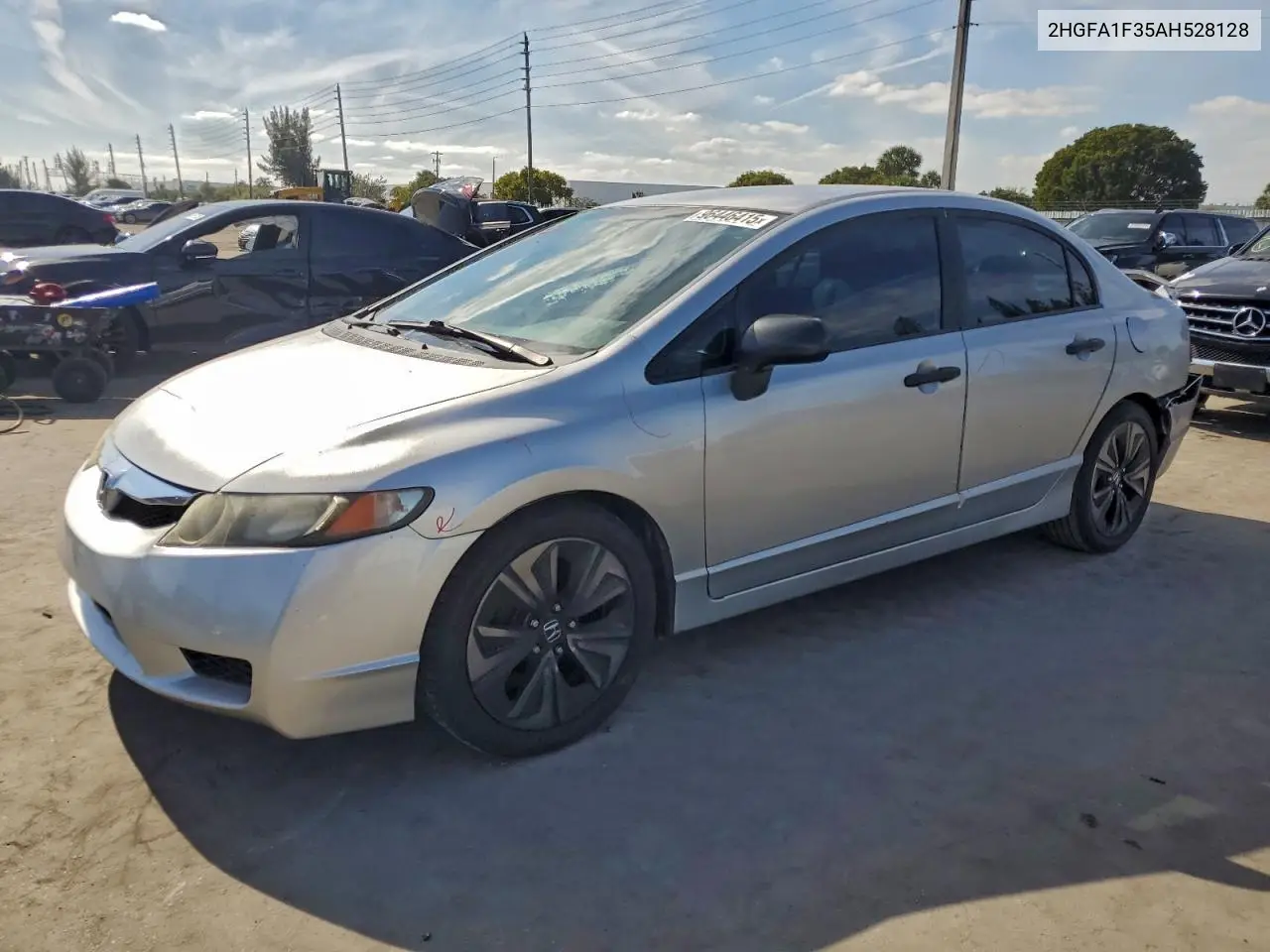 2HGFA1F35AH528128 2010 Honda Civic Vp