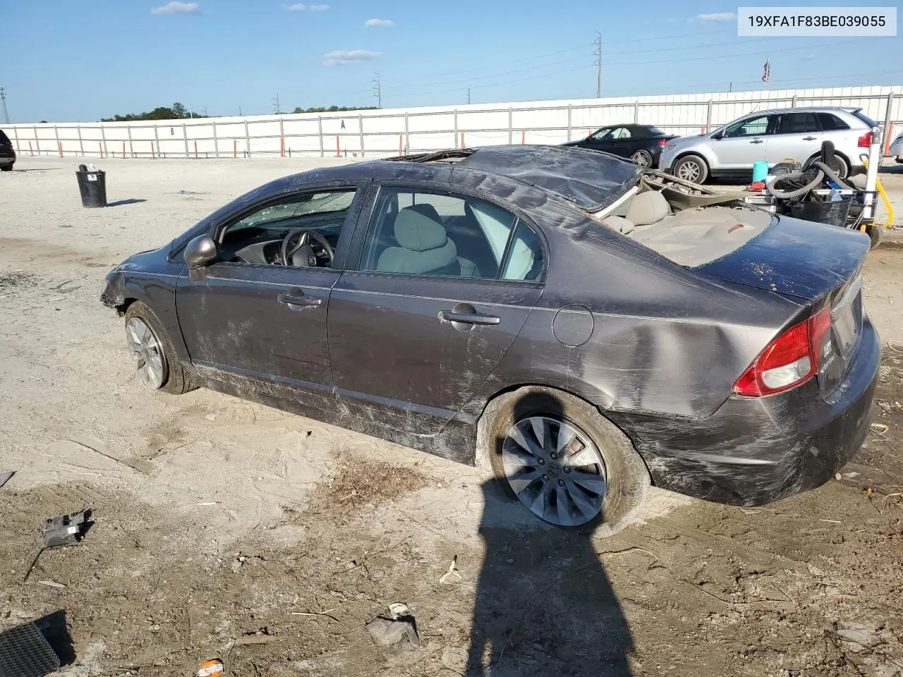 19XFA1F83BE039055 2011 Honda Civic Ex