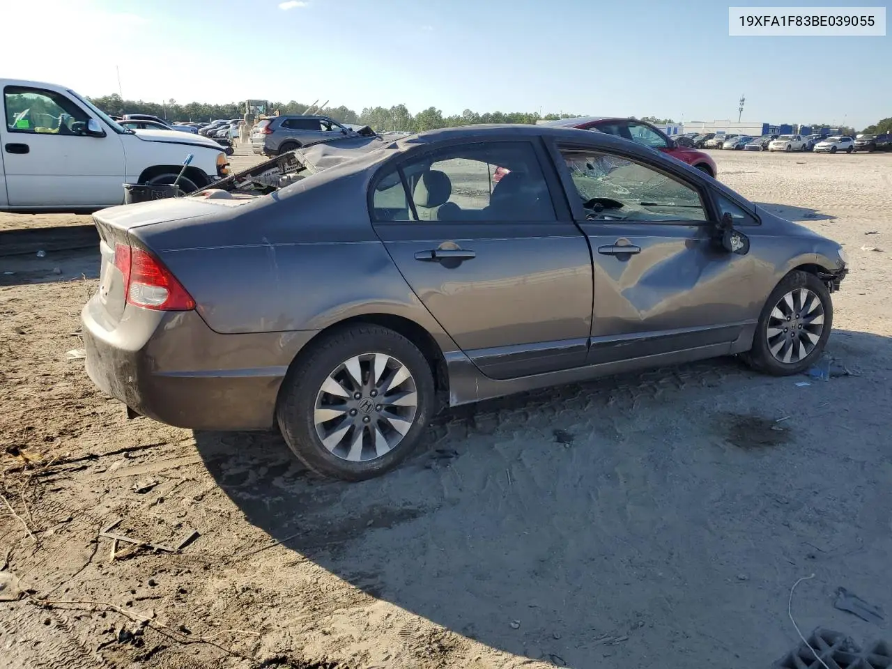 19XFA1F83BE039055 2011 Honda Civic Ex