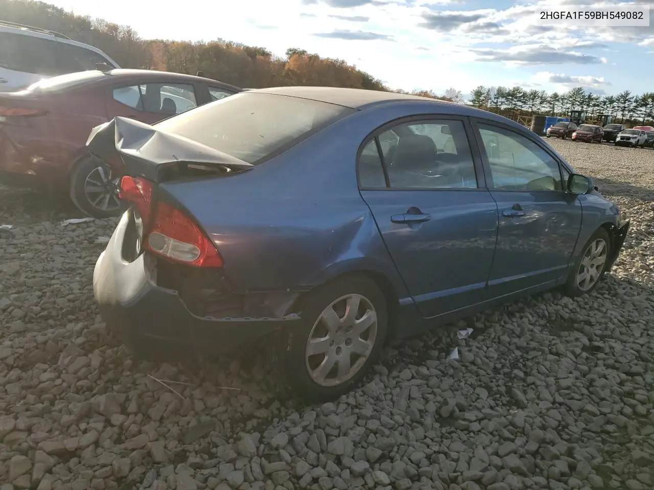 2HGFA1F59BH549082 2011 Honda Civic Lx