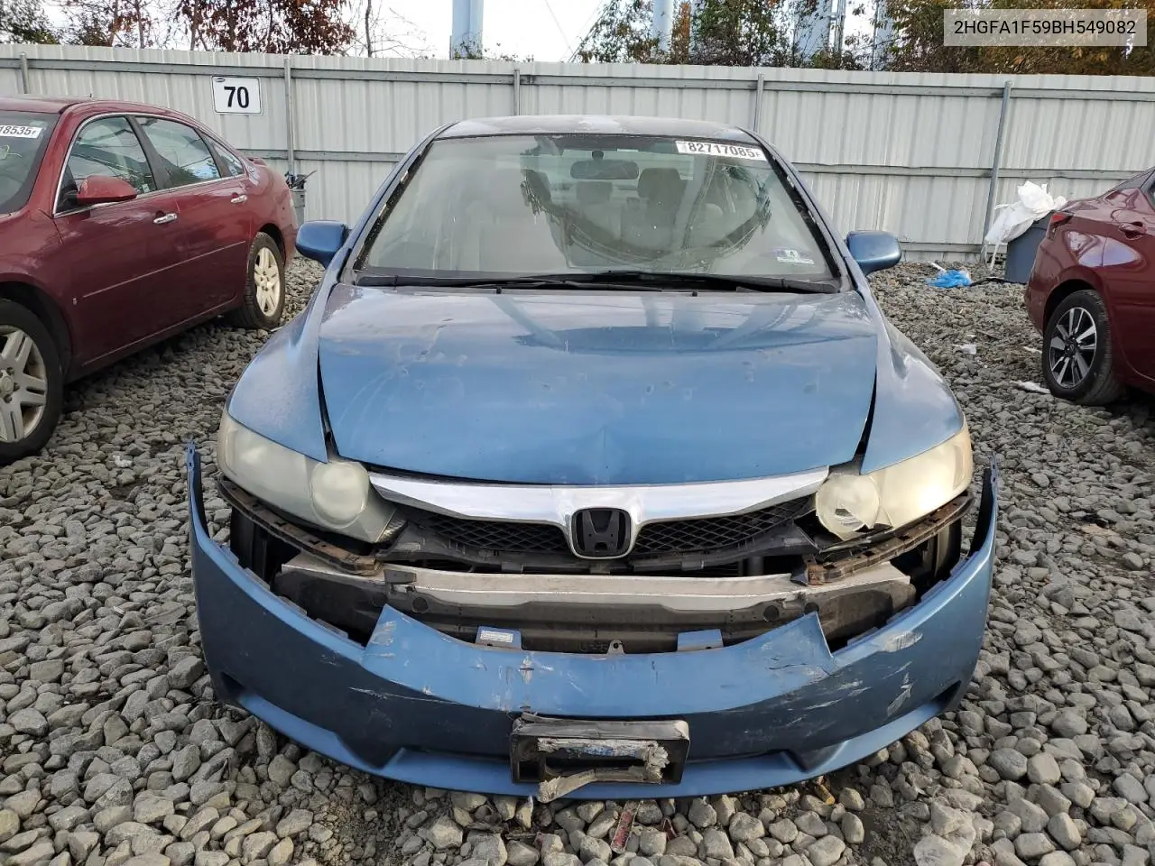 2HGFA1F59BH549082 2011 Honda Civic Lx